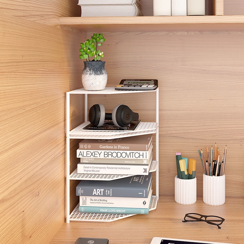 Kệ Đựng Gia Vị Gắn Góc Tủ Bếp Tiện Dụng