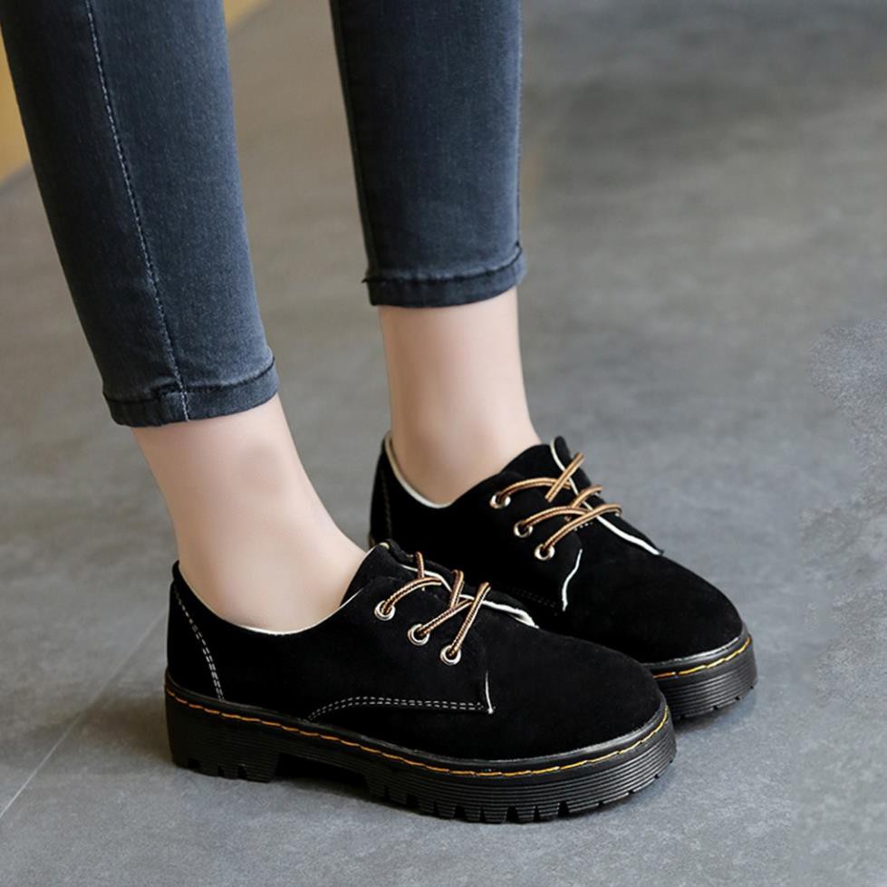 Giày Da Nữ / Giày Nữ Đế cao Da Lộn Siêu Đẹp Hàng Quảng Châu - B56 [HÀNG ORDER] | BigBuy360 - bigbuy360.vn