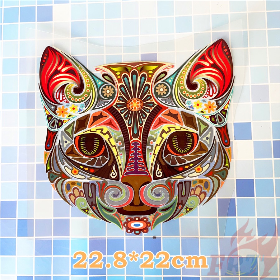 ✪ Miếng Dán Trang Trí Hình Mèo Đáng Yêu ✪ 1 Miếng Dán Trang Trí Bằng Nhựa Vinyl