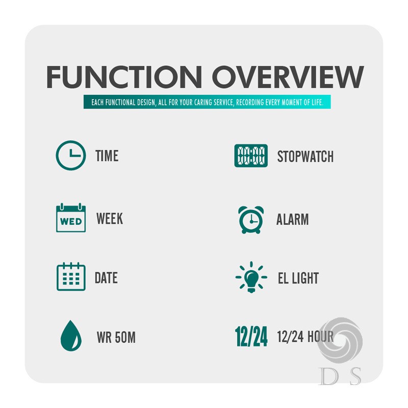 Đồng Hồ Điện Tử Đa Năng Chống Thấm Nước Cho Bé Trai Bé Gái | BigBuy360 - bigbuy360.vn