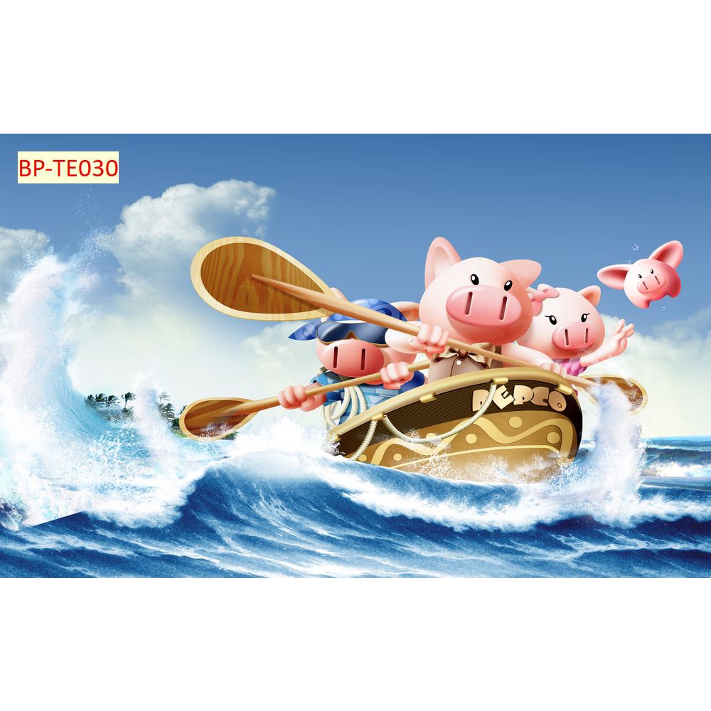 Tranh Dán Tường Phòng Trẻ Em đẹp lung linh, hình ảnh chân thực