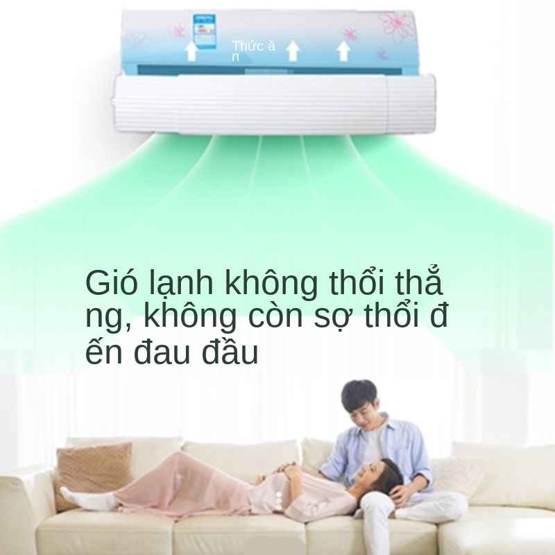 Gree Haier Kelong Hisense 2 / Block điều hòa phổ thông treo tường 3P Khe thoát gió của tấm và nắp dẫn ngăn hòa.