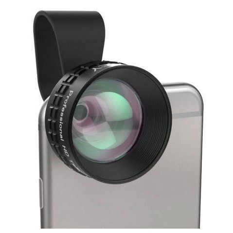 Aukey Optic Pro 2x Telephoto Lens Angle Fish Eye For Smartphones