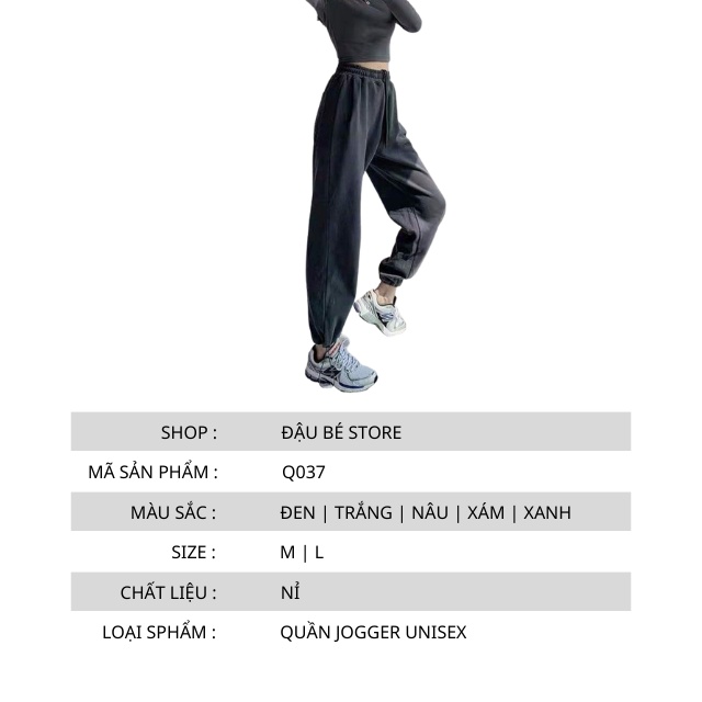 Quần Jogger Thể Thao Nam Nữ Dáng Dài Suông Cao Cấp-Quần Ống Rộng Bo Gấu Unisex Basic Pants Nhiều Màu Ulzzang-Daube-Q037