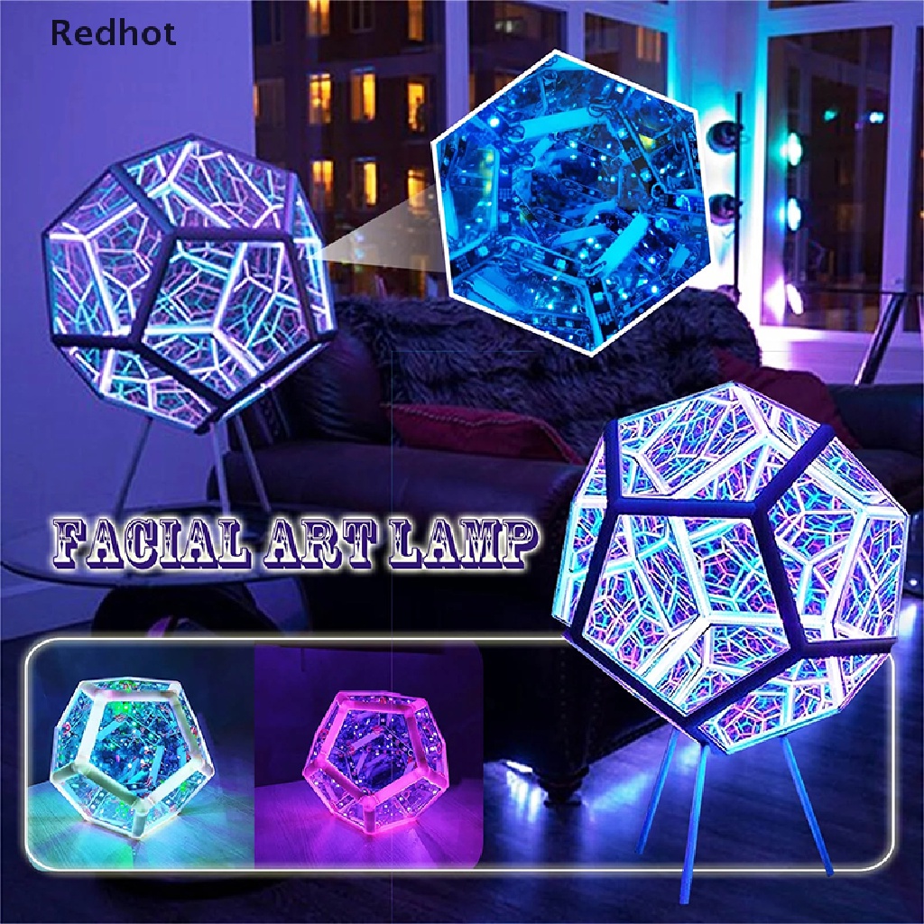 Đèn Ngủ Dodecahedron Nghệ Thuật Sáng Tạo