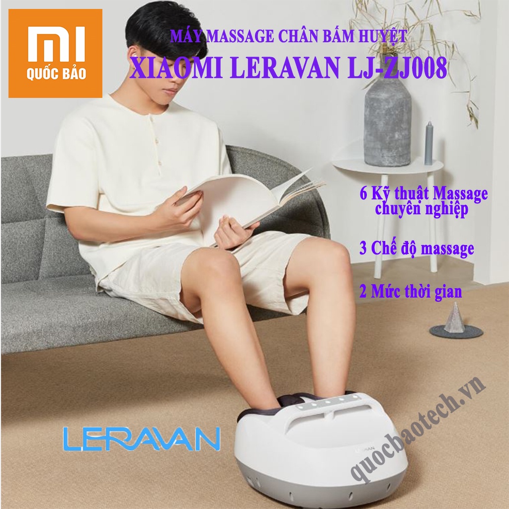 Máy massage chân bấm huyệt Xiaomi Leravan LJ-ZJ008