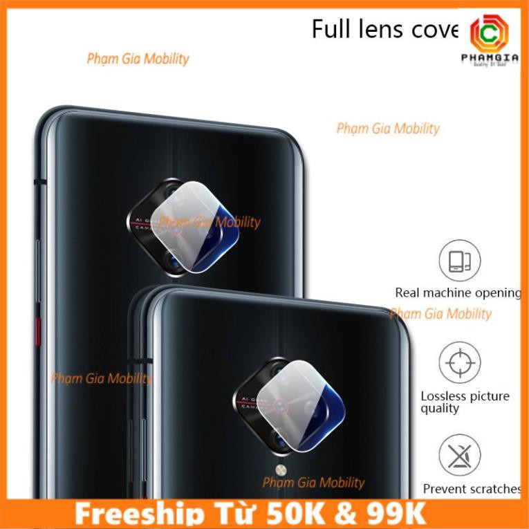 Set combo 2 Dán Cường Lực Camera Sau Vivo S1 Pro (2 Miếng) siêu dẻo nano, siêu bền và trong