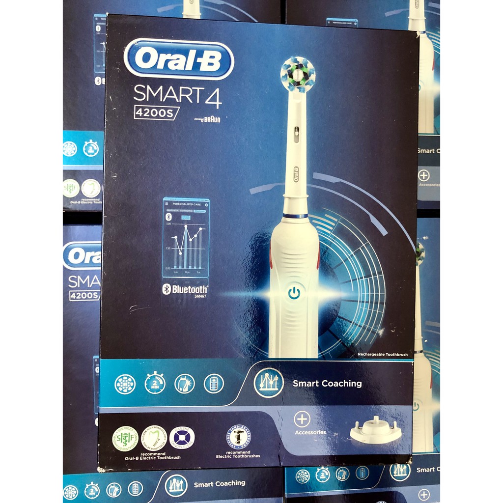 Bàn chải điện Oral B Smart 4 4000