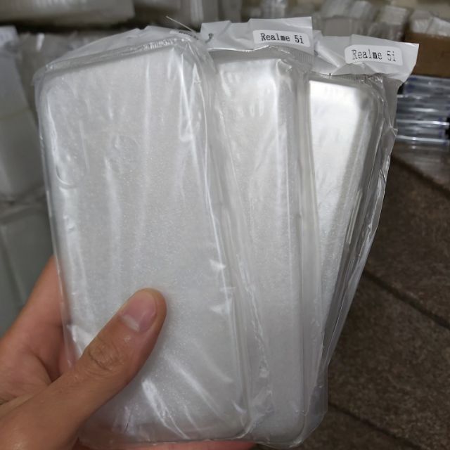 Ốp lưng dẻo cho oppo realmr 5i silicon trong suốt