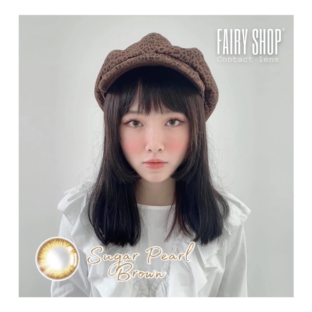 Kính Áp tròng Polar Brown 14.0mm PNB Brown - Kính Áp Tròng FAIRY SHOP CONTACT LENS độ cận 0 đến 8