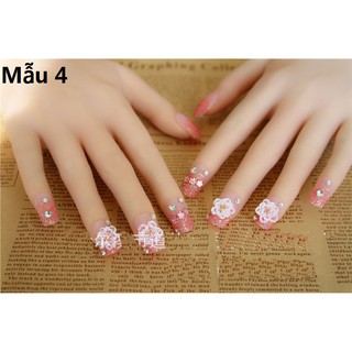 Bộ 10 Móng Giả Cho Nàng Thêm Rực Rỡ