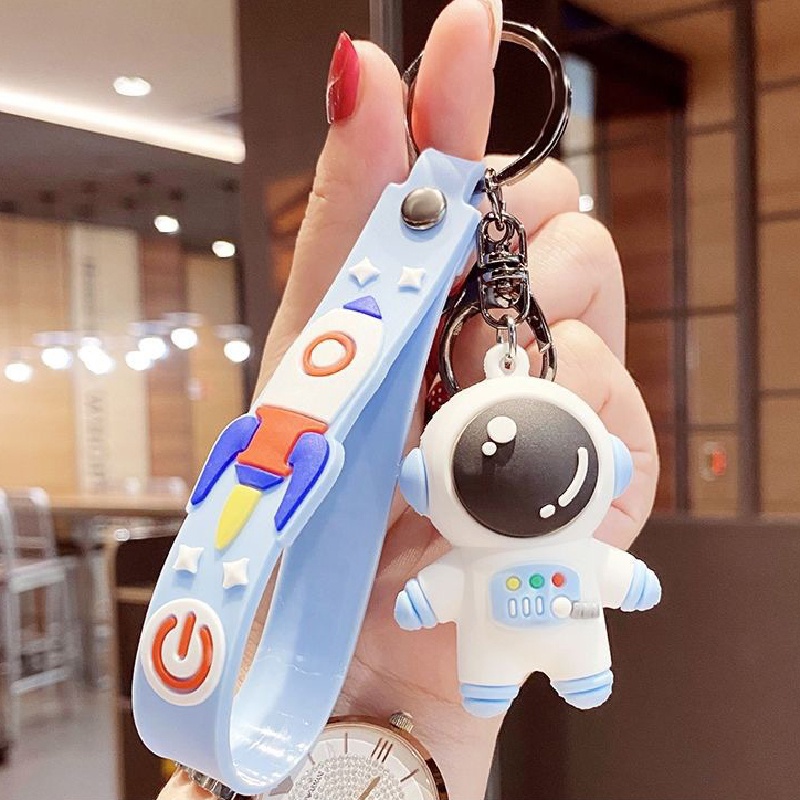 Móc Khóa Hình Phi Hành Gia Hoạt Hình Dễ Thương