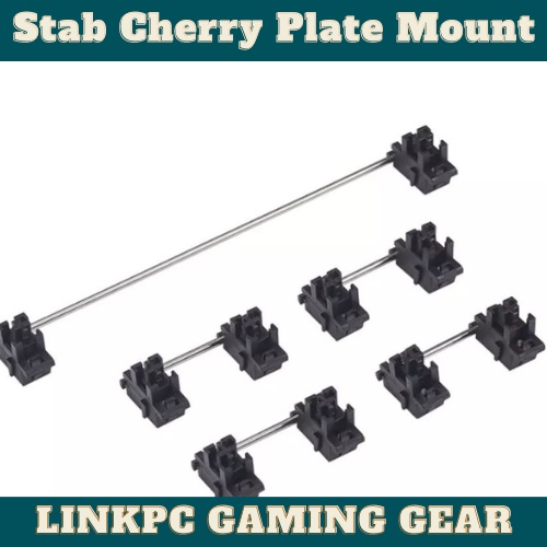 Thanh cân bằng cho bàn phím cơ - Bộ Stab Cherry Plate Mount