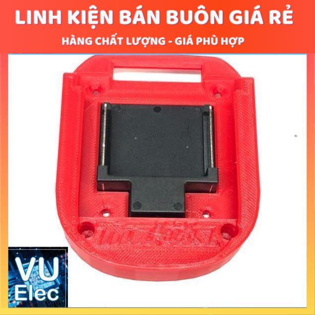 Chân đế pin makita có tiếp điểm 14.4v - 18v