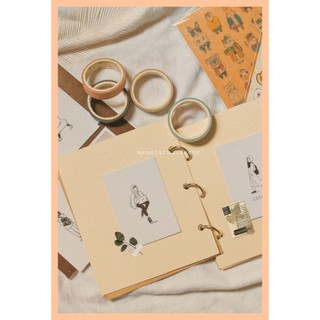 Album scrapbook handmade kèm postcard ngẫu nhiên decor phòng