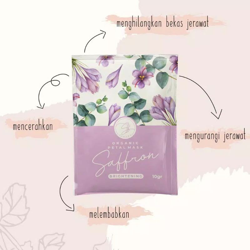 (hàng Mới Về) Mặt Nạ Hữu Cơ Cánh Hoa Saraza Ex Belle Beaute | BigBuy360 - bigbuy360.vn