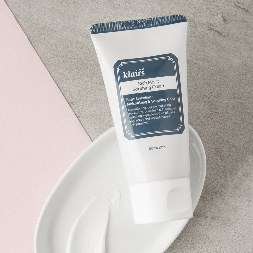 Kem Dưỡng Ẩm Cho Da Khô Klairs Rich Moist Soothing Cream (60ml) | BigBuy360 - bigbuy360.vn