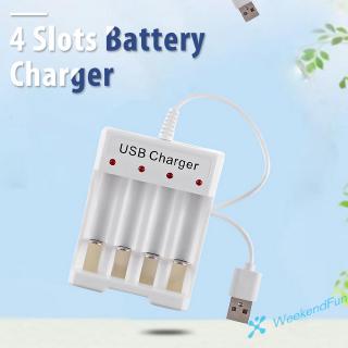 Bộ Sạc Pin Aa Aaa Với 4 Ô