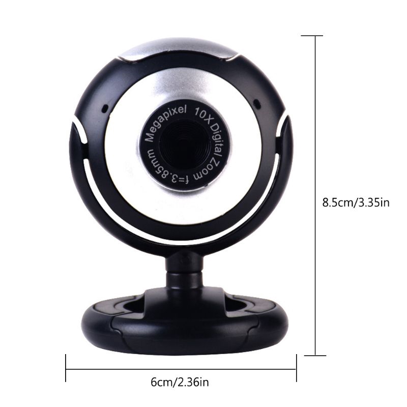 IOR* High Definition USB Camera Built-in Microphone Webcam for PC Laptop Computer