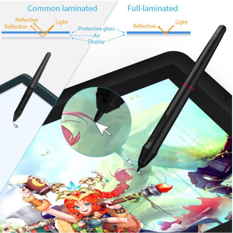 Bảng Vẽ Màn Hình XP-Pen Artist 15.6 Pro fullHD 8192 Lực Nhấn 120% sRGB | BigBuy360 - bigbuy360.vn