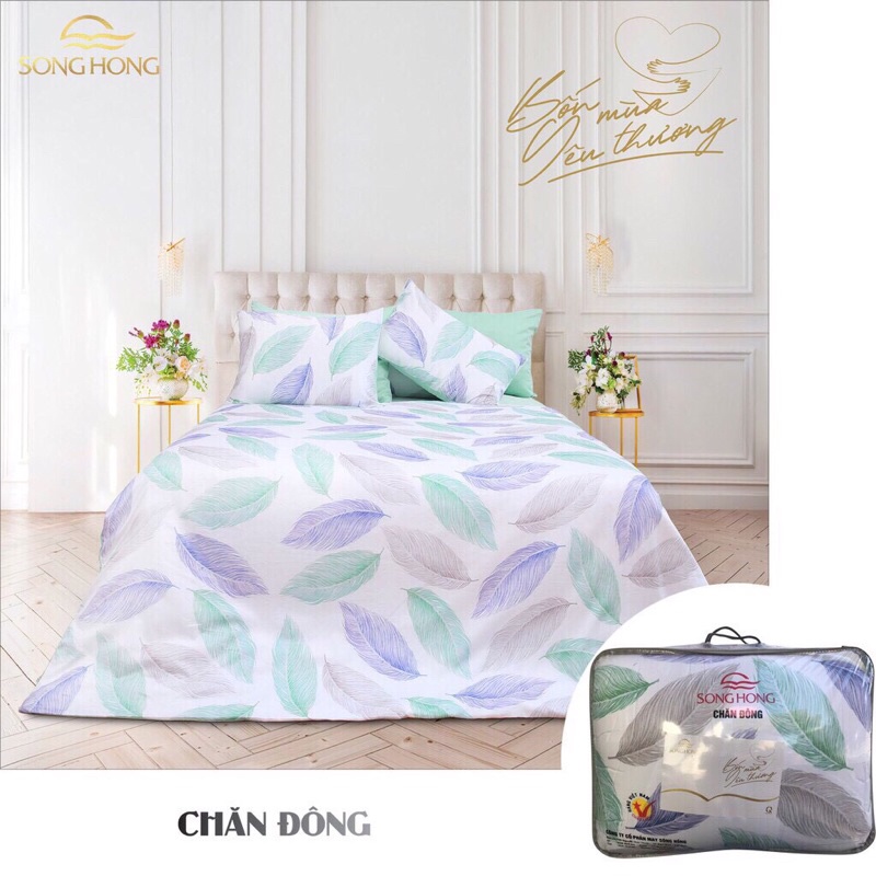 Chăn Bông Sông Hồng 2m x 2,2m cotton 100%