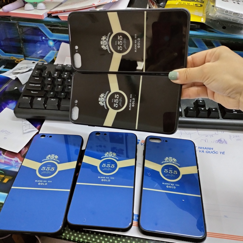 Ốp lưng in hình 555 tráng gương cao cấp dành cho samsung