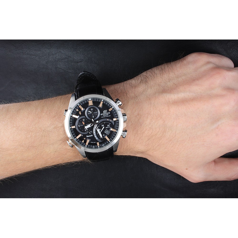 Đồng Hồ Nam Casio Chính Hãng Edifice EQB-500L-1A -Dây Da -Năng lượng mặt trời | BigBuy360 - bigbuy360.vn