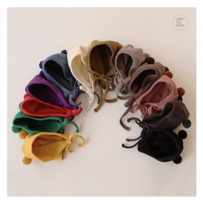 Mũ gấu bông Peekaboo mũ bông Wonwon Winwin