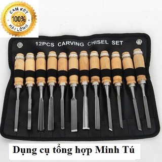 Mũi đục gỗ 12 món