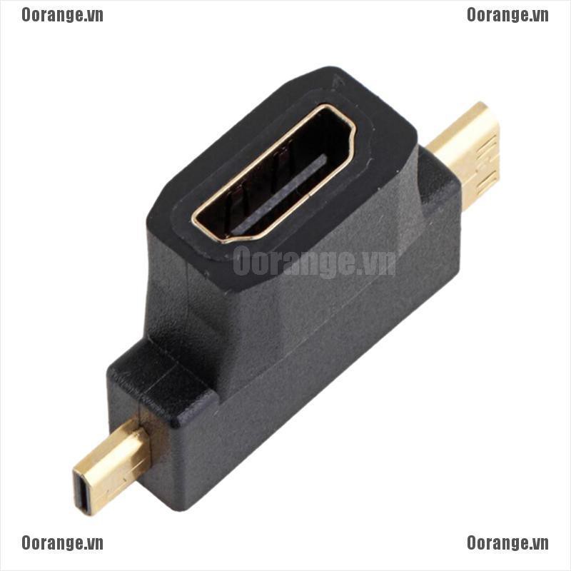 Đầu Chuyển Đổi Mini HDMI / Micro-USB Sang HDMI 3 Trong 1
