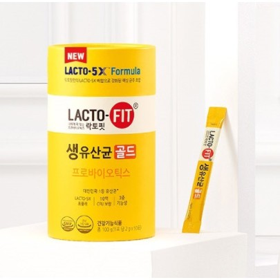 50 Gói Men Tiêu Hóa Dành Cho Người Lớn Và Trẻ Em LACTO-FIT GOLD
