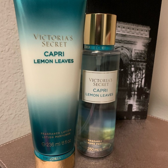 💎LEON💎 Xịt thơm Victoria's Secret - Capri Lemon Leaves - 𝐦𝐚̂̃𝐮 𝐭𝐡𝐮̛̉ 𝟑𝟎𝐦𝐥/𝟓𝟎𝐦𝐥 | BigBuy360 - bigbuy360.vn
