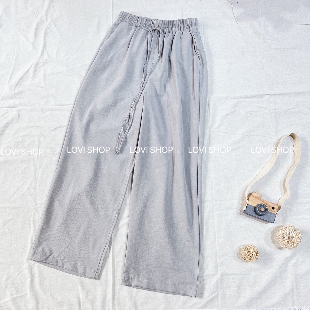 LOVI SHOP- Quần đũi lưng thun dáng lững 9 tấc gồm nhiều màu