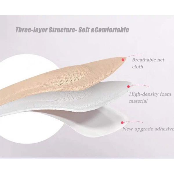 Miếng Lót Giày Bảo Vệ Gót Chân Chống Mòn Có Thể Điều Chỉnh Kích Cỡ