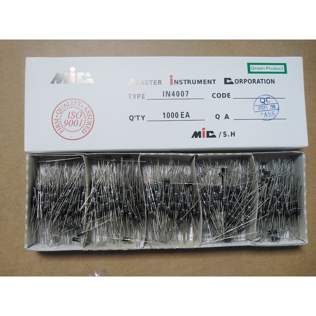 Hộp 1000 Diode 1N4007 1A 1000V