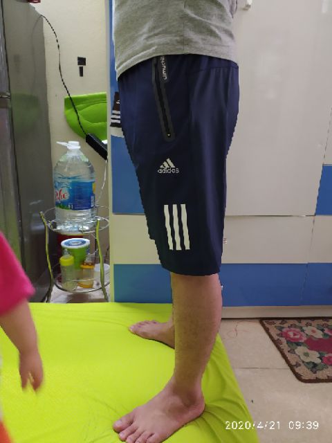 Short Co Giãn 4 Chiều Mịn Mát, 3 Túi Khoá