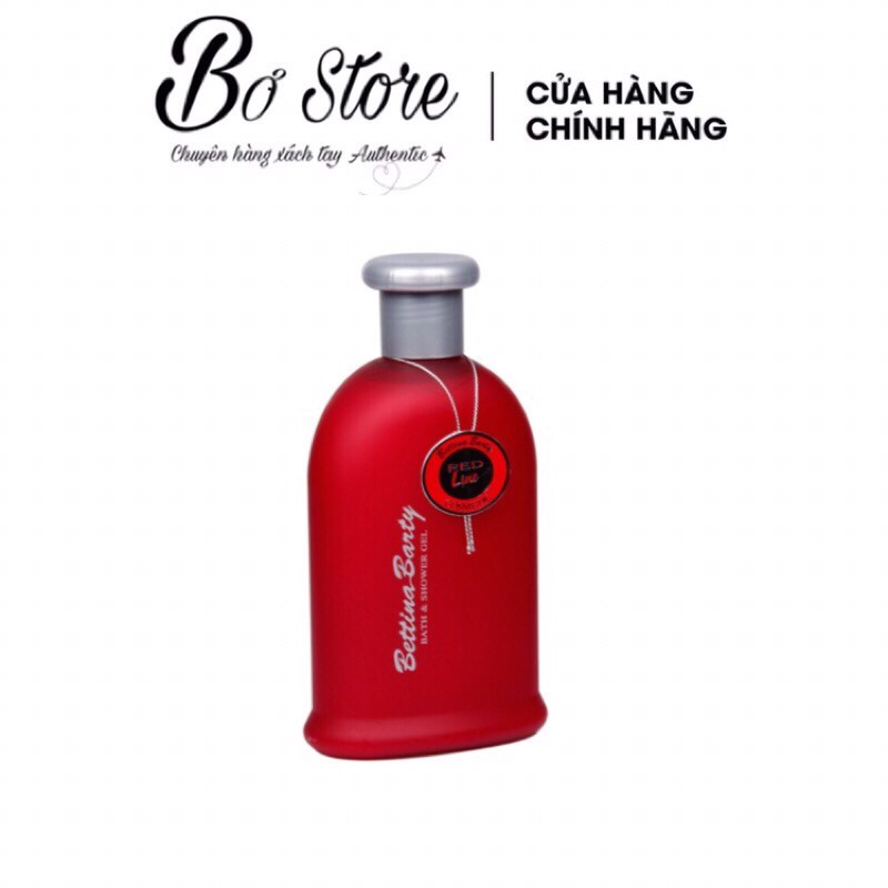 Sữa tắm nước hoa Bettina Barty đỏ Đức 400ml