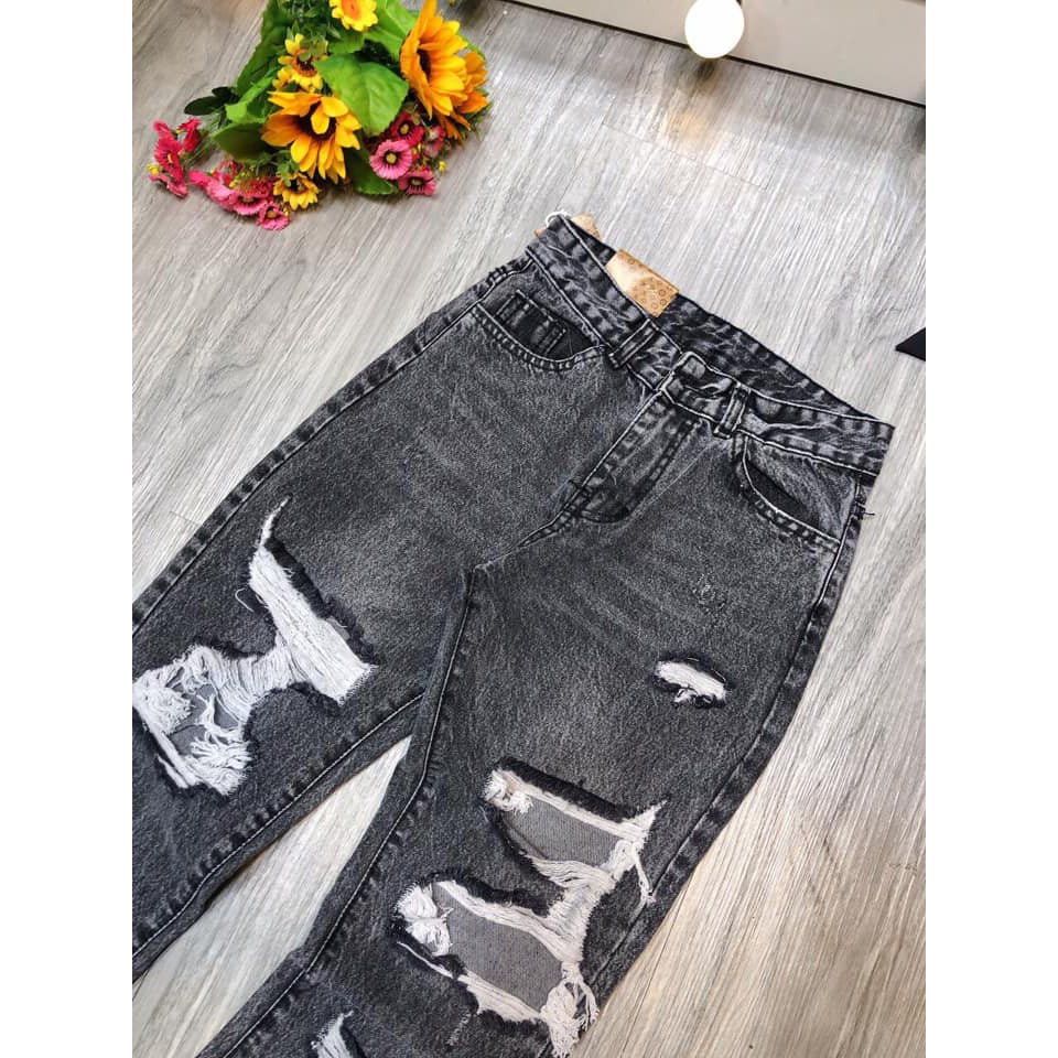 Quần jeans nữ rách khói mã 57 (kèm ảnh thật,video)