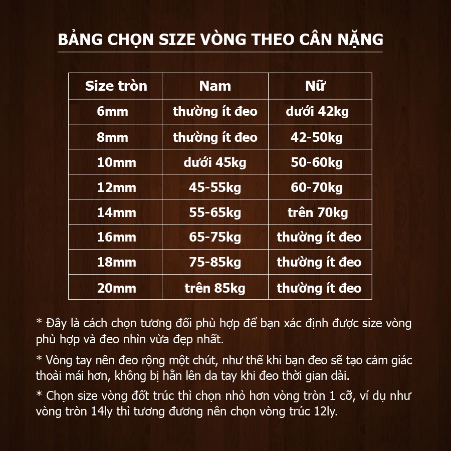 Vòng gỗ Mun Sao phù hợp mệnh Thủy/Mộc, vòng phong thủy bình an, may mắn