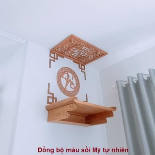 Bộ dán tường trang trí bàn thờ phật