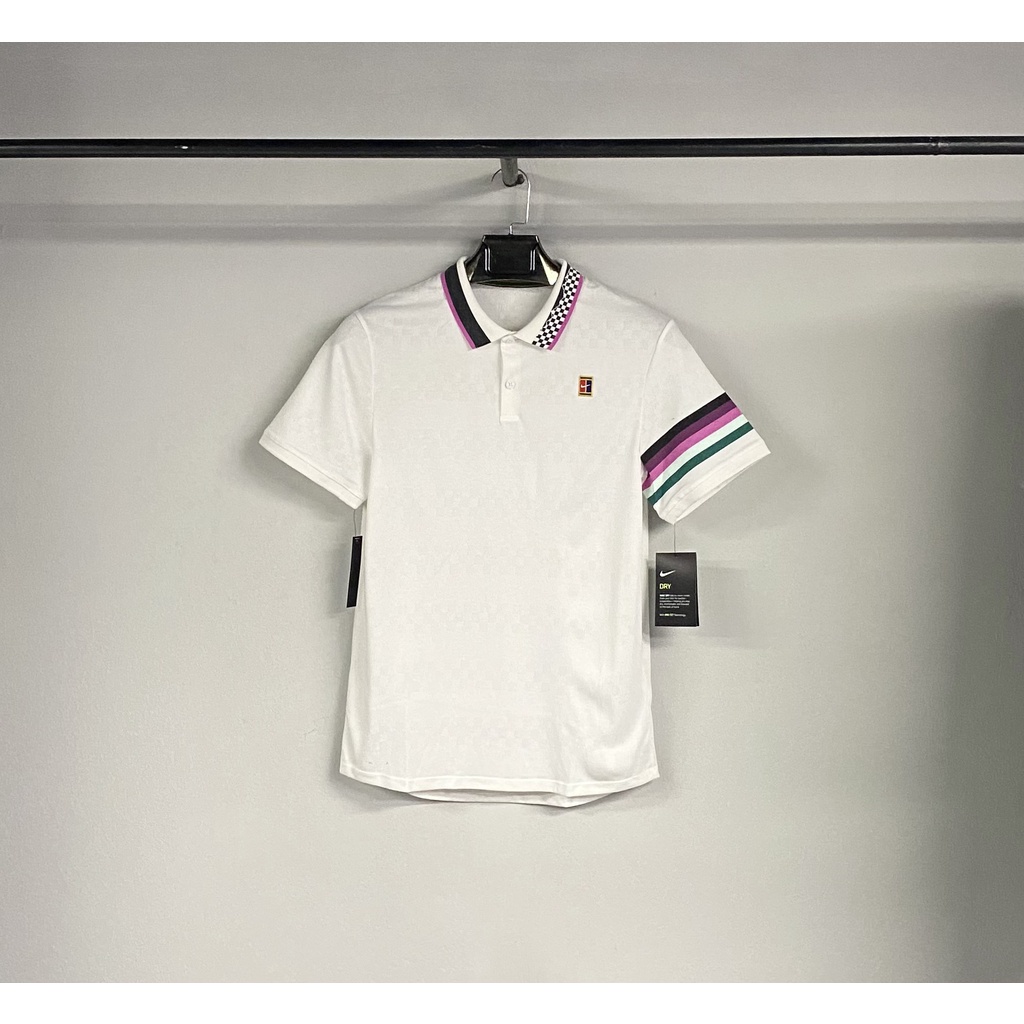 Áo Thể Thao Tennis Chính Hãng-Nike Court Advantage white -AJ8073-101-Sumo Authentic