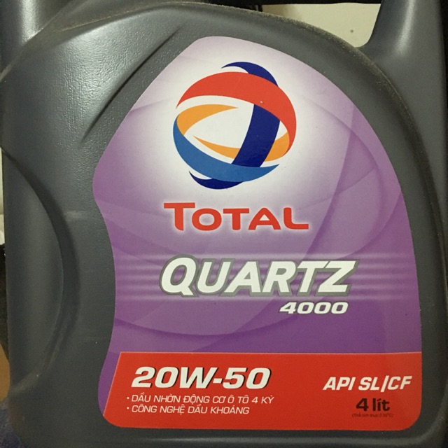 Dầu nhớt Total Quartz 9000 5w30, Quartz 4000 20w50