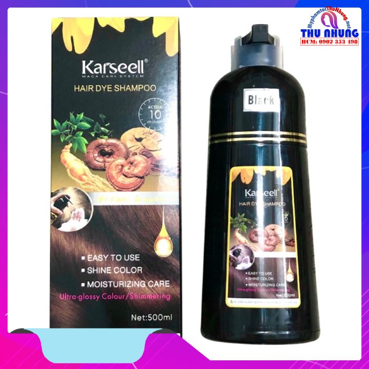 DẦU GỘI PHỦ BẠC THẢO DƯỢC KARSEELL  500ML