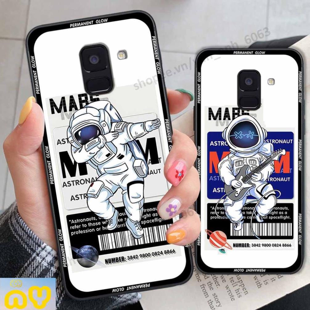 Ốp lưng Samsung A8 2018 / A8 Plus / A8+ be@r brick mars thời trang, Ốp lưng lưng điện thoại viền dẻo siêu chất Như Ý
