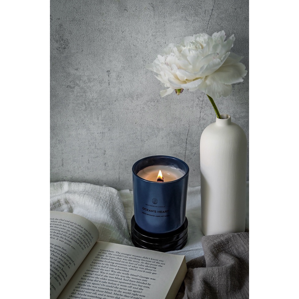 Nến Thơm NEN Ocean’s Heart - Mát Ngọt Vị Dứa Hawaii 250g (MS1-XD)