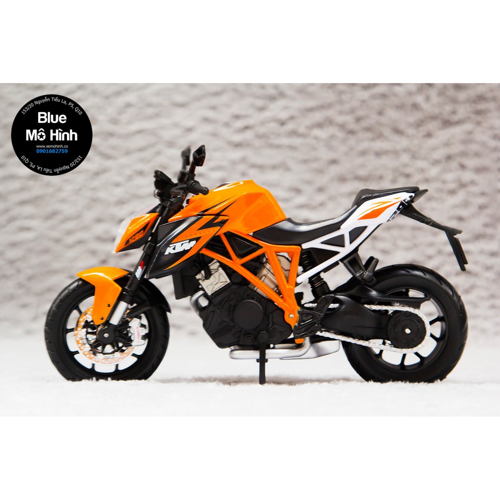 Xe mô tô mô hình KTM 1290 Super Duke R Maisto 1:12