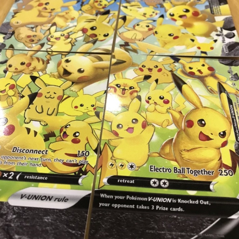 01 Thẻ bài in bất kỳ Pokémon chuẩn như thật