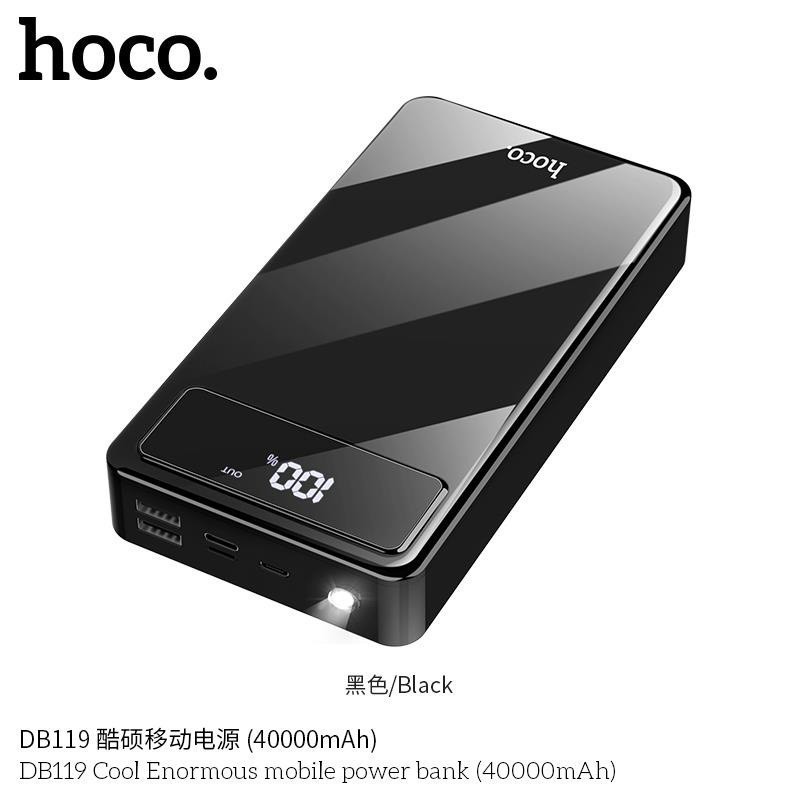 Pin Sạc Dự Phòng Dung Lượng 40000mAh chính hãng Hoco DB119