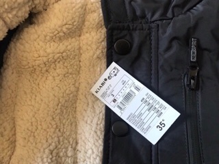 Áo parka kiabi vnxk