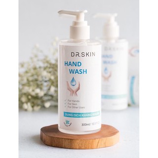 [MUA 2 TẶNG 1] DUNG DỊCH RỬA TAY DIỆT KHUẨN DR SKIN CHAI 300ML